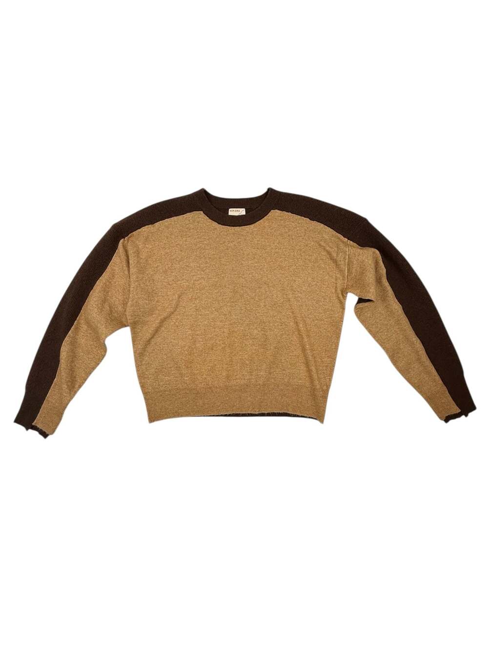 Kerisma Berkman Colorblock Eco-Yarn Crewneck Sweater S/M